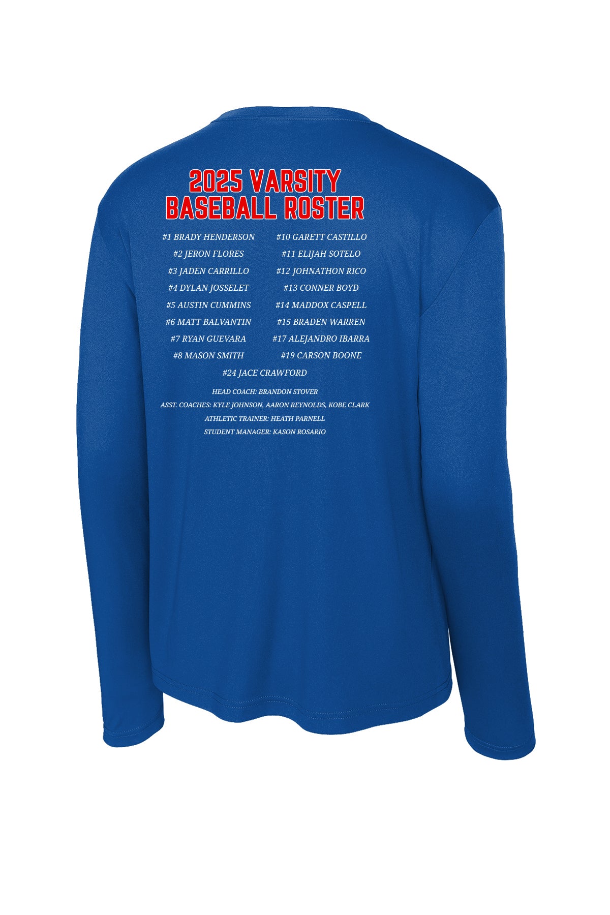 CHS Baseball '25 Playoff Dri-Fit L/S