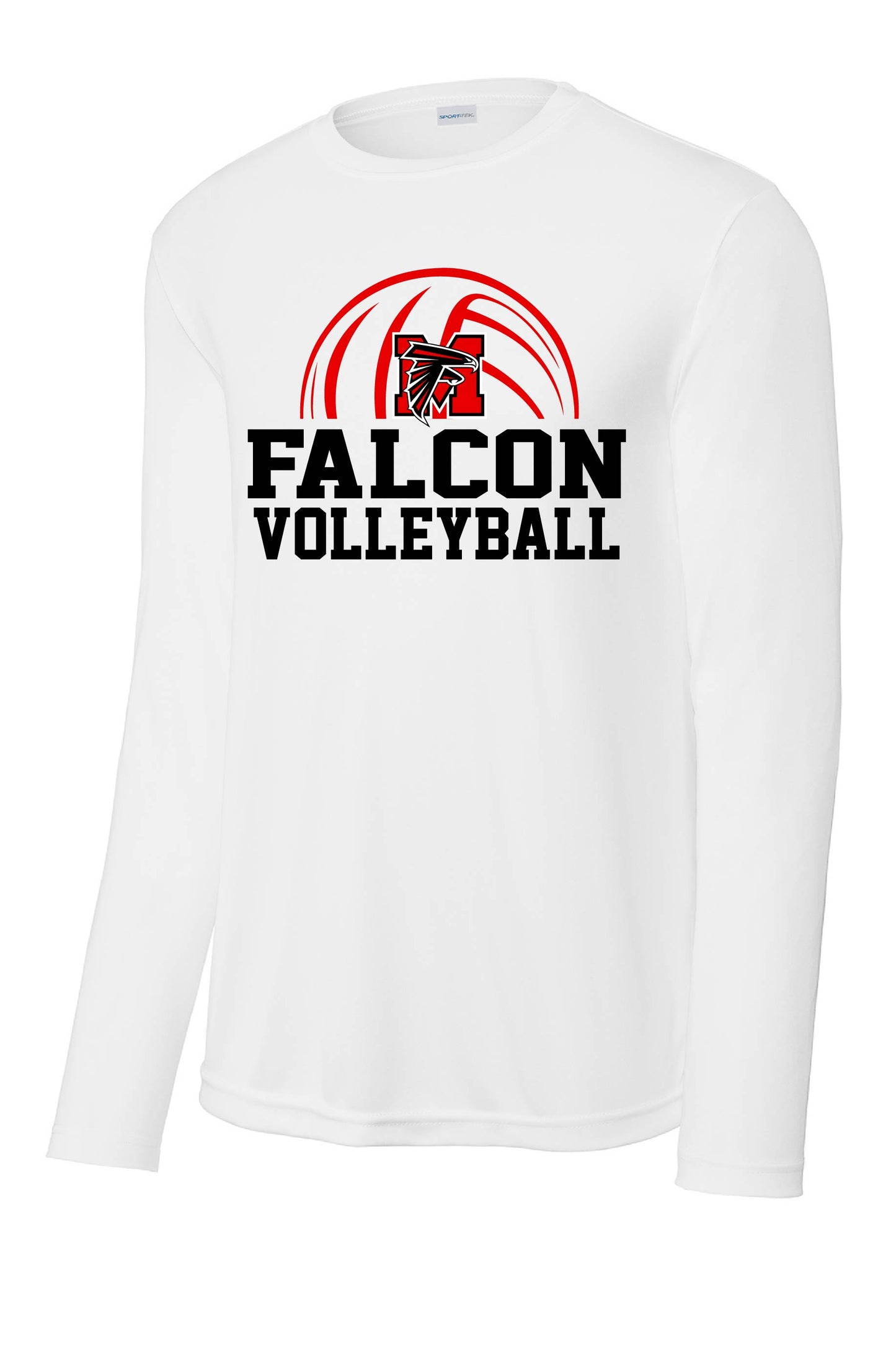 Mann Volleyball White Dri-Fit Tee