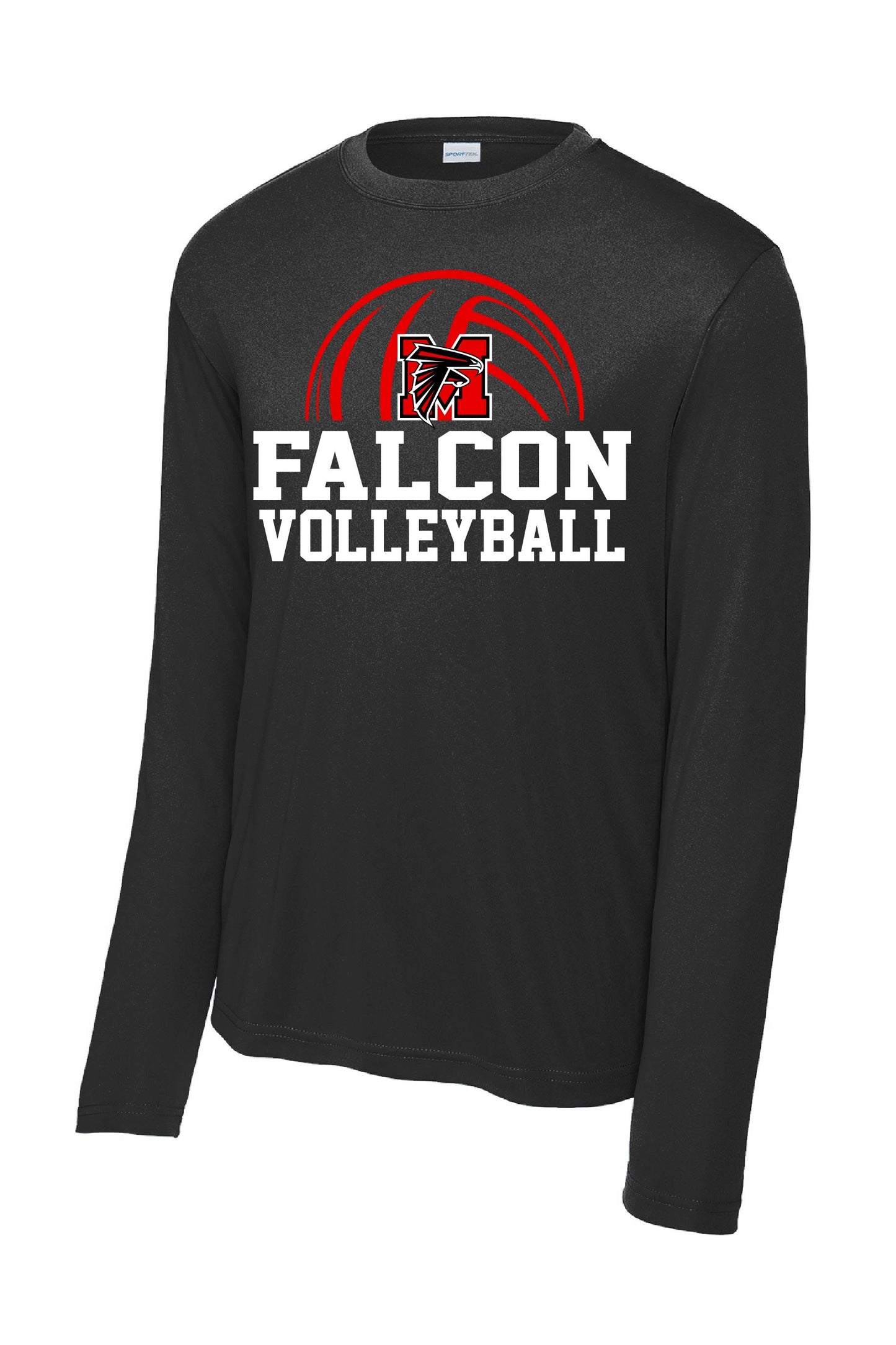 Mann Volleyball Black Dri-Fit Tee