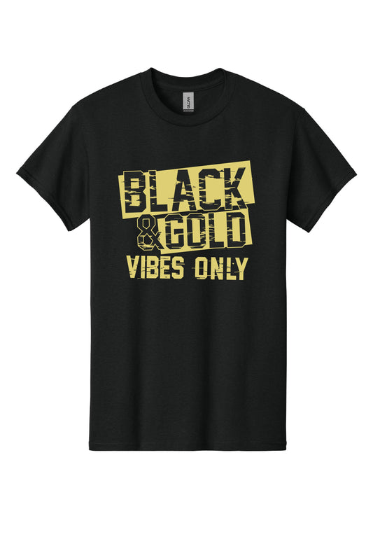 Black & Gold Vibes Tee