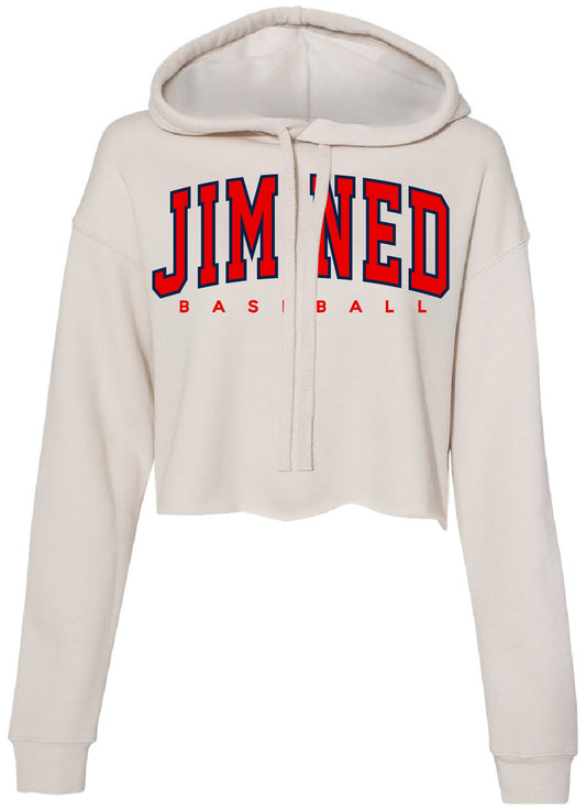 JN Baseball Women's Cropped Hoodie