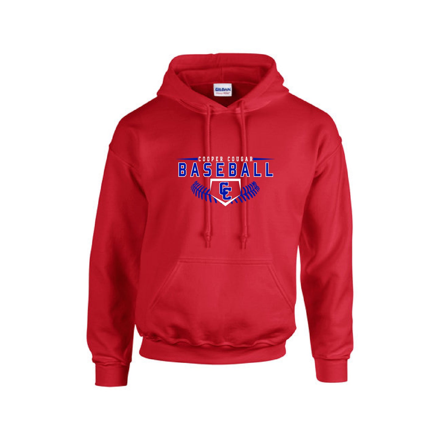 Cooper Home Plate Gildan Hoodie