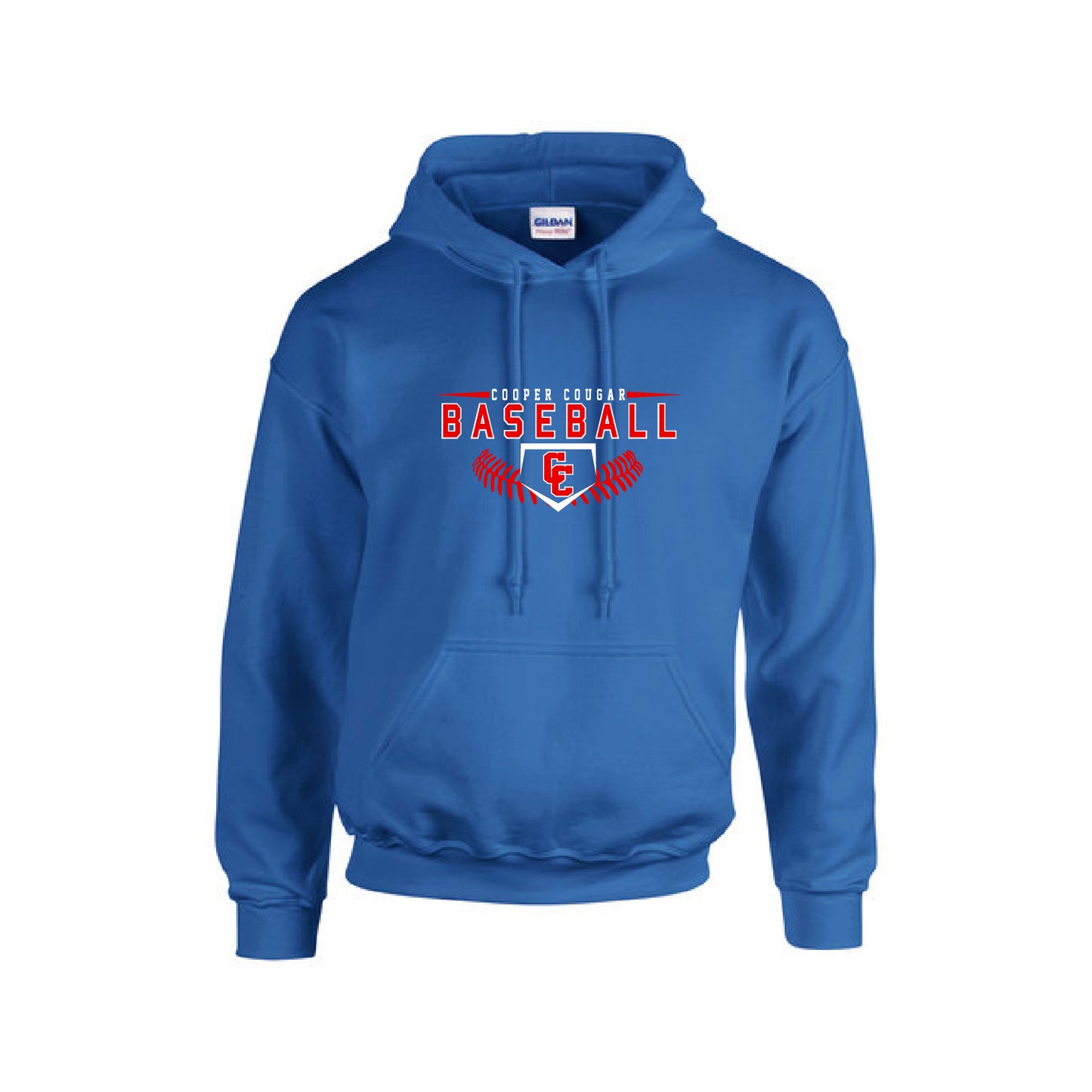 Cooper Home Plate Gildan Hoodie