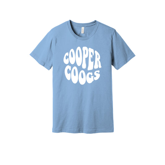 Cooper Coogs Groovy Bella Canvas Tee