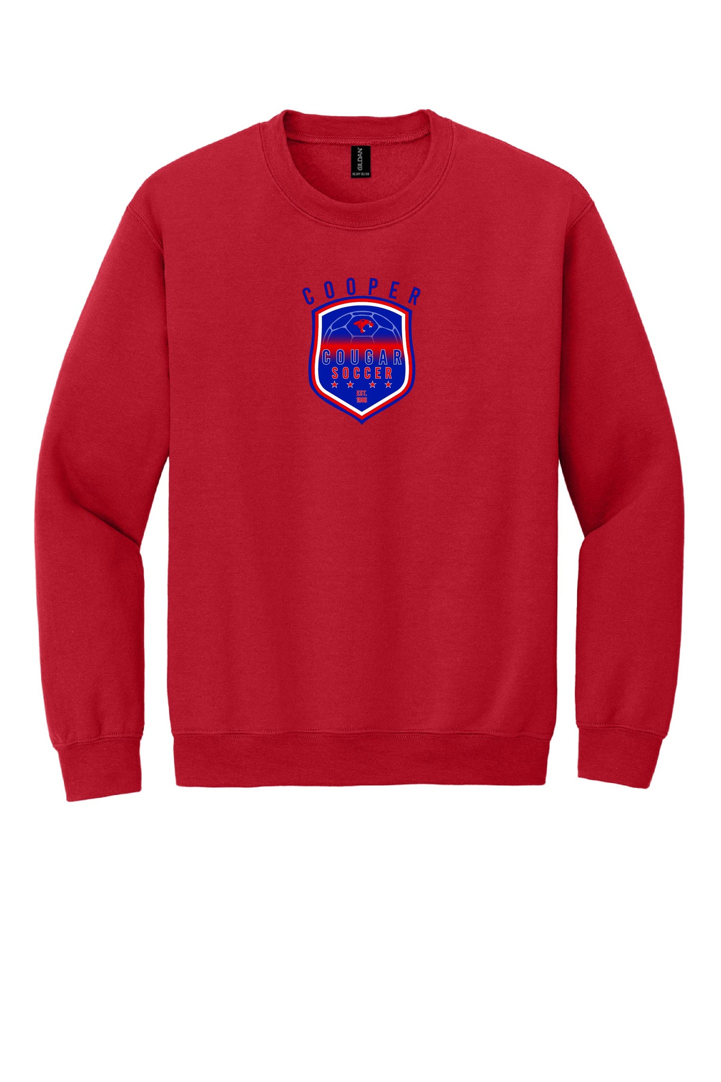 25 CHS Soccer - Gildan Crewneck Sweatshirt