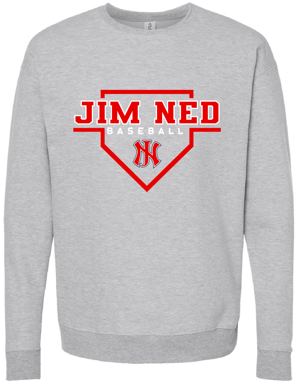 JN Baseball Home Plate Crewneck Sweater