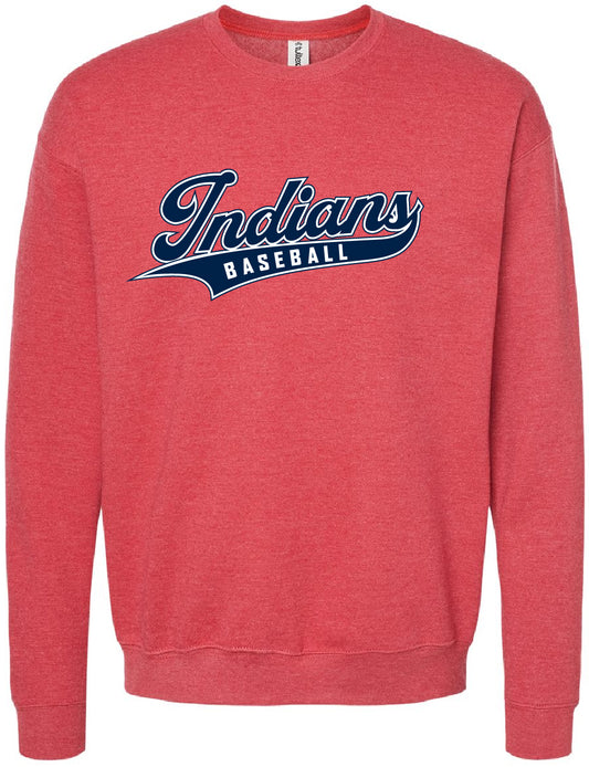 JN Baseball Script Crewneck Sweather.