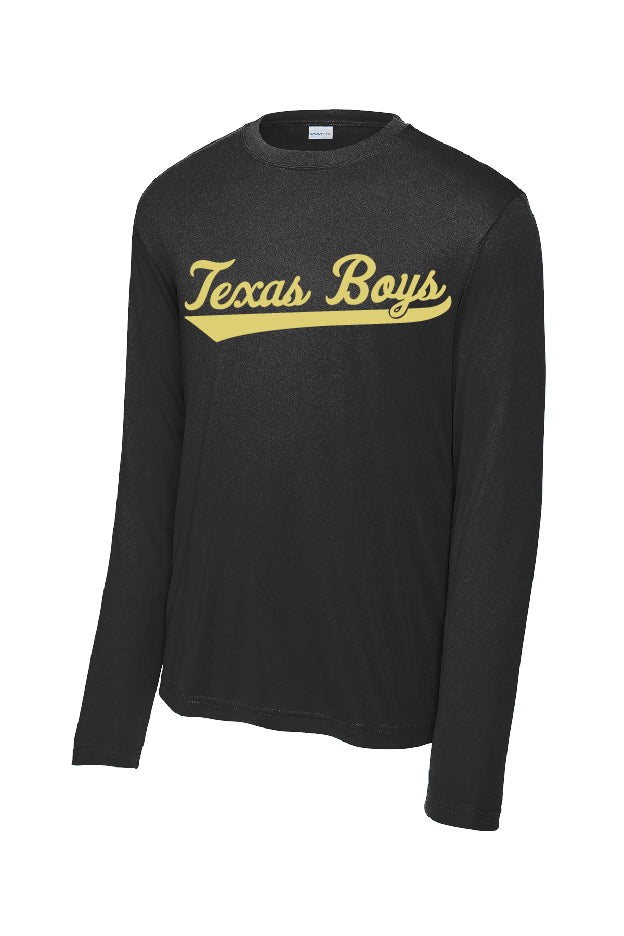 Texas Boys Long-Sleeve Dri-Fit