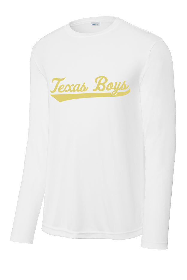 Texas Boys Long-Sleeve Dri-Fit