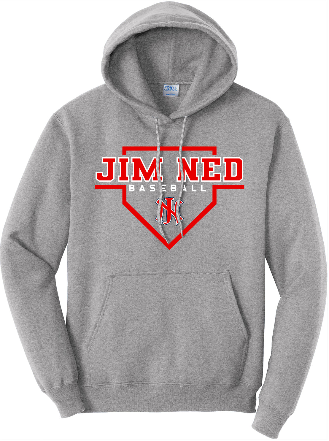 JN Baseball Home Plate Hoodie