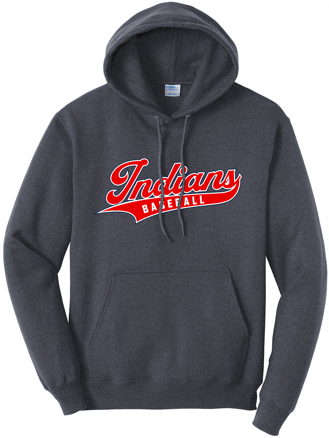 JN Baseball Script Hoodie