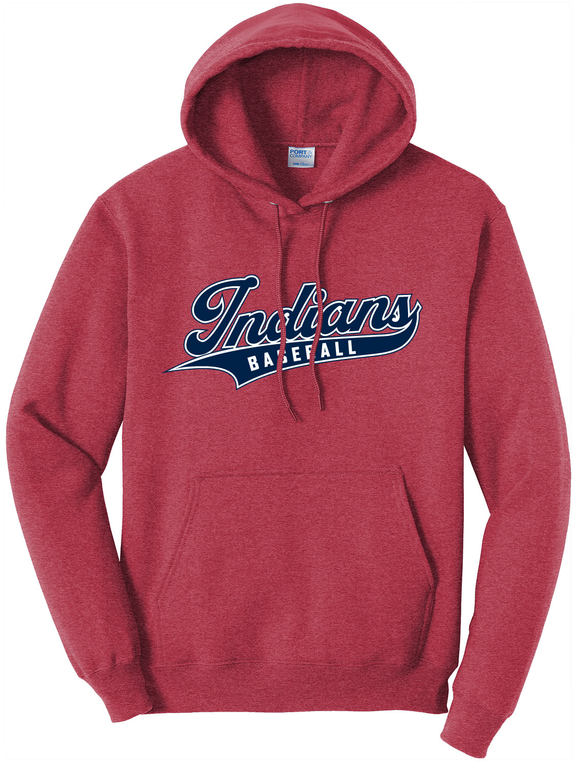 JN Baseball Script Hoodie