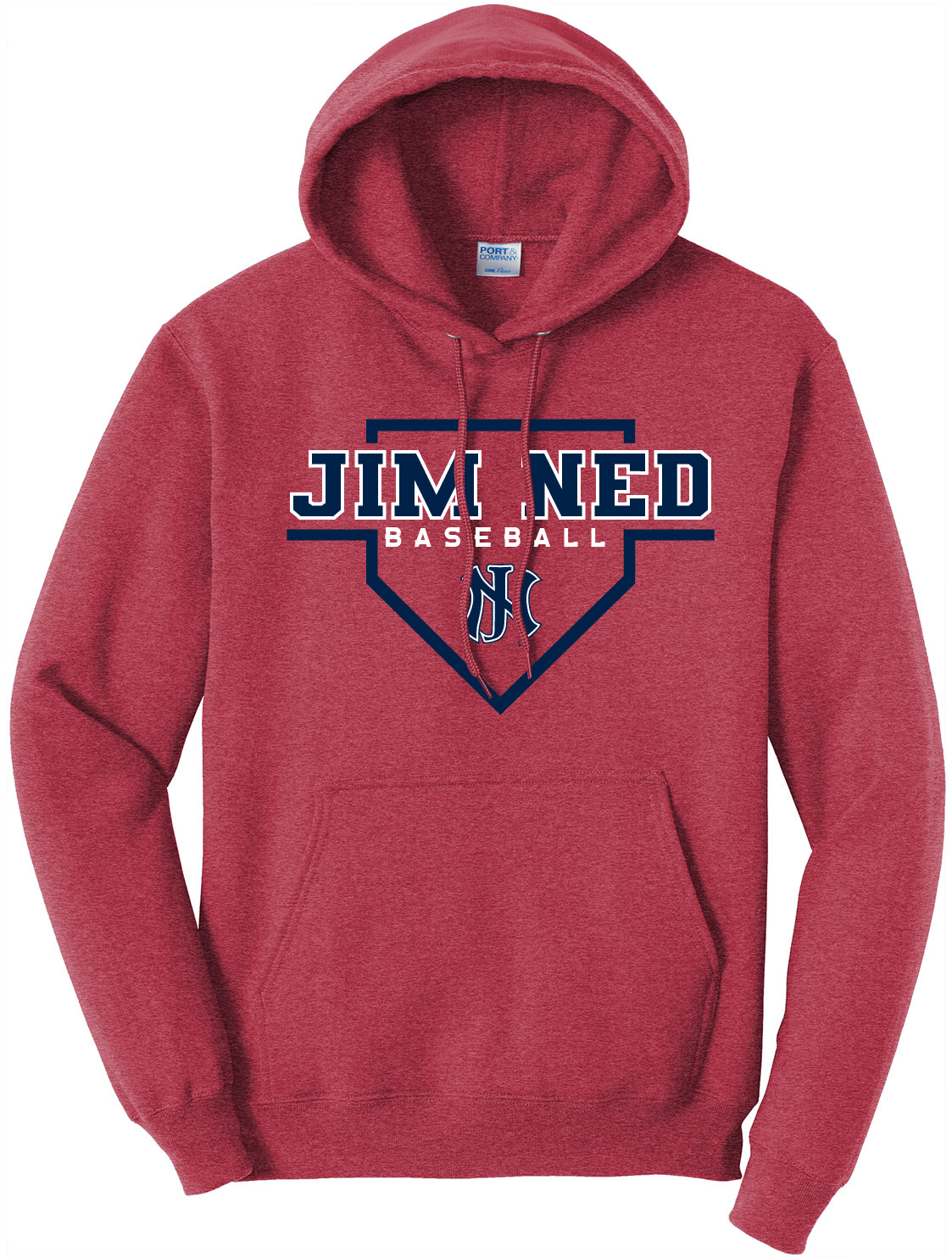 JN Baseball Home Plate Hoodie