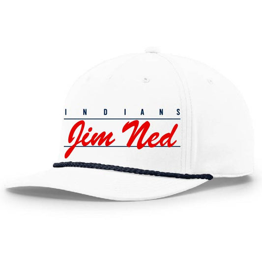 White Jim Ned Cap