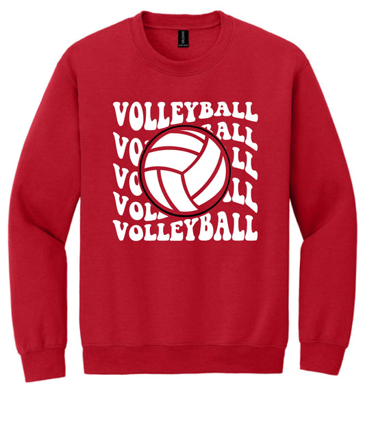 Mann Volleyball Red Crewneck (2026)