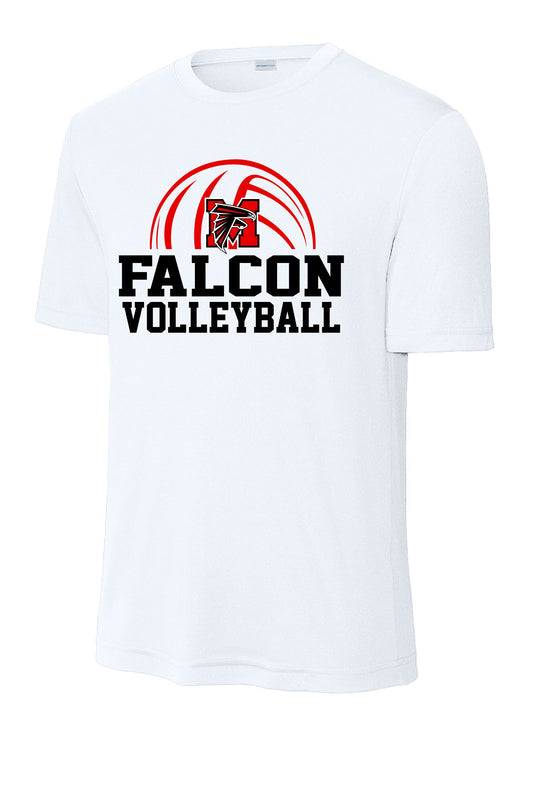 Mann Volleyball White Dri-Fit Tee