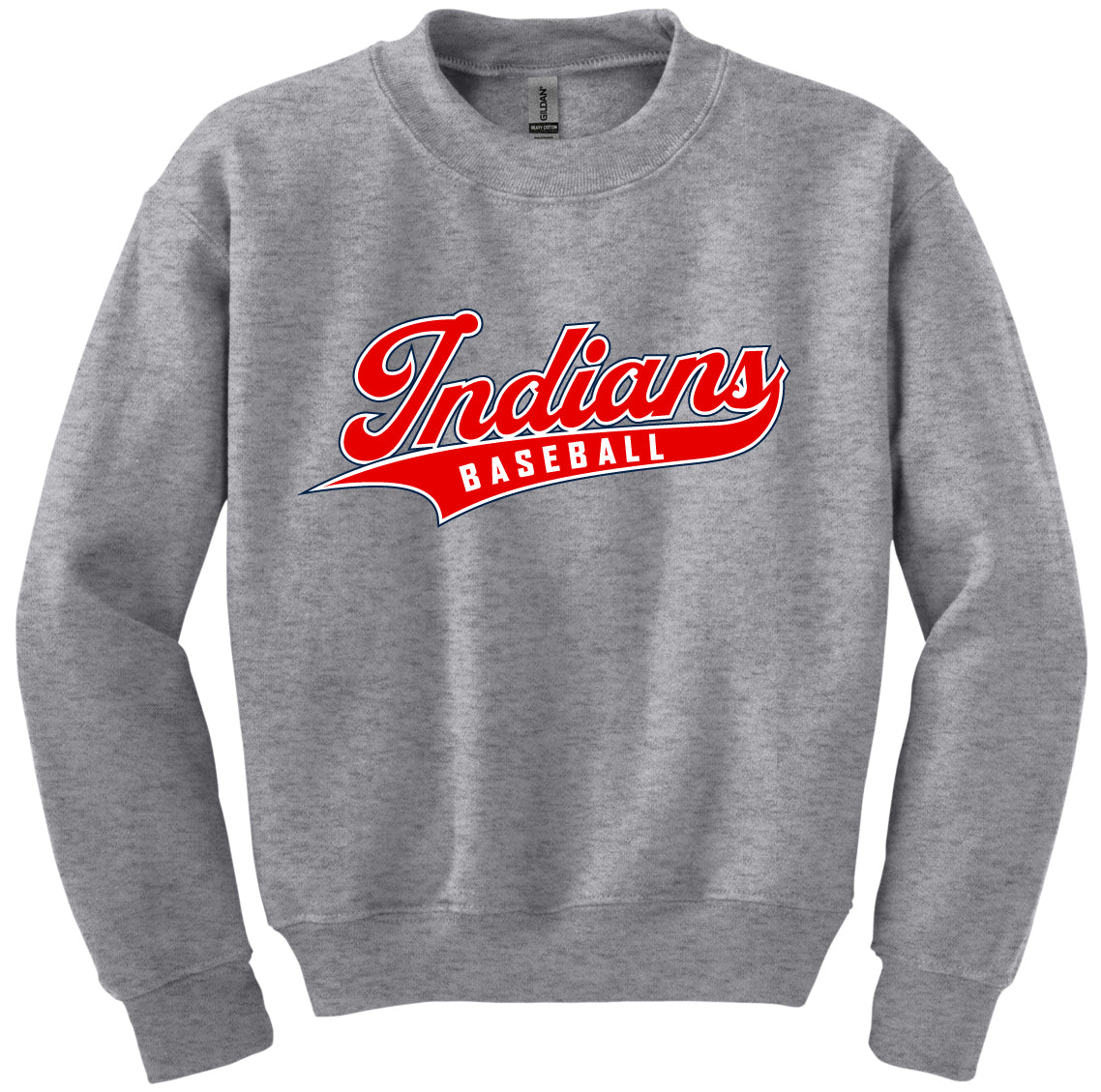 JN Baseball Script Crewneck Sweather.