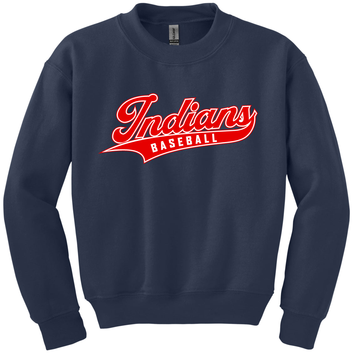 JN Baseball Script Crewneck Sweather.