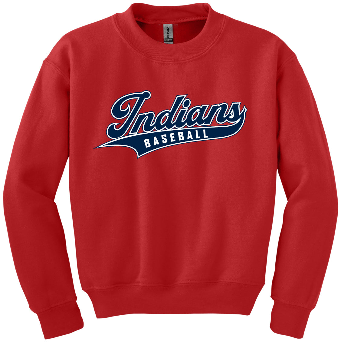 JN Baseball Script Crewneck Sweather.