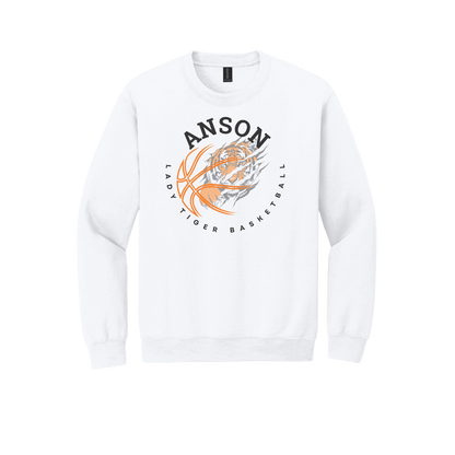 Anson Lady Tigers Basketball 25-25 Crewneck